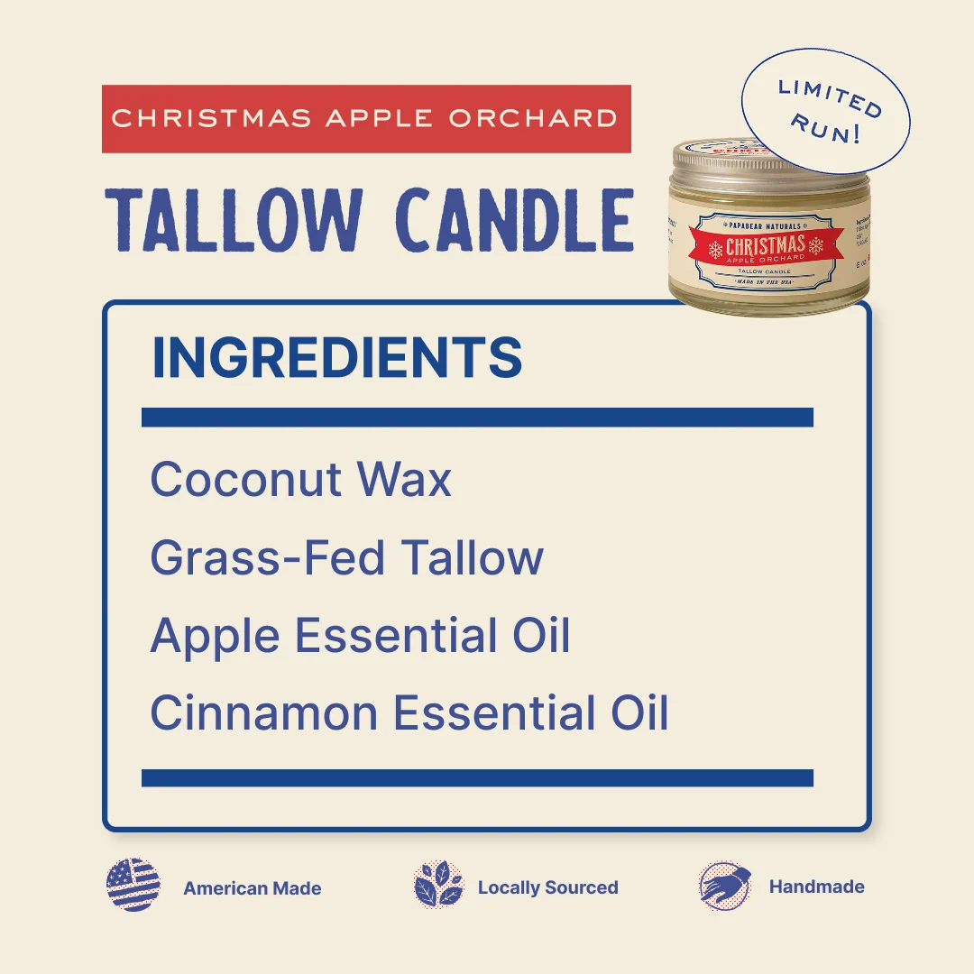 Tallow Candle - 6 oz - Image 7